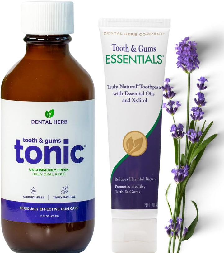 Kit de inicio de encías saludables, tónico para dientes y encías +...