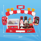 Casdon Juego oficial de heladería | Juguete de simulación de helados para niños mayores de 2 años | con buen humor, paleta, magnum, Klondike y Breyers