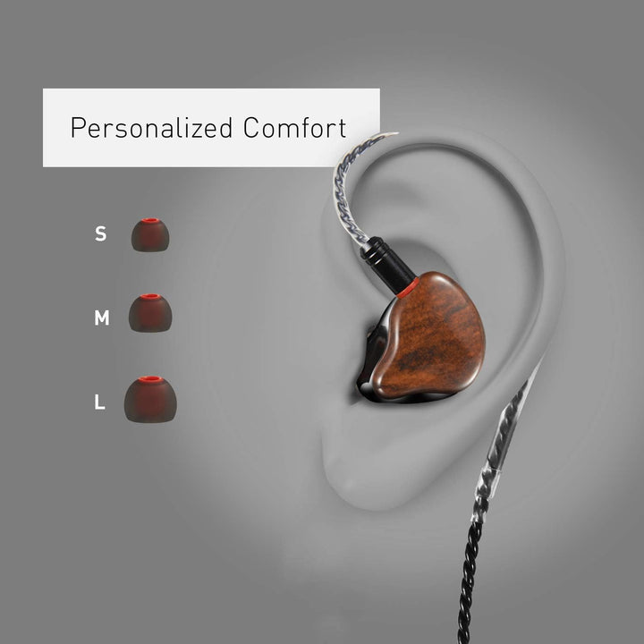 DCMEKA Auriculares con monitor intrauditivo, auriculares estéreo Hi...