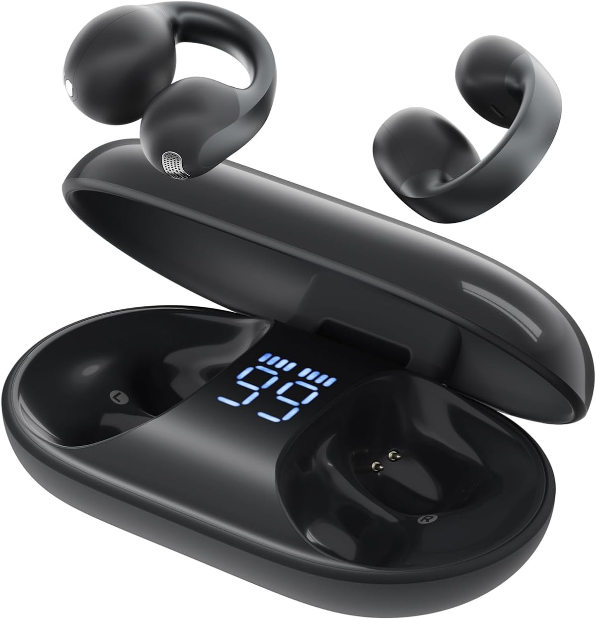 Auriculares abiertos, diseño de clip, Bluetooth inalámbrico 6.0 X7