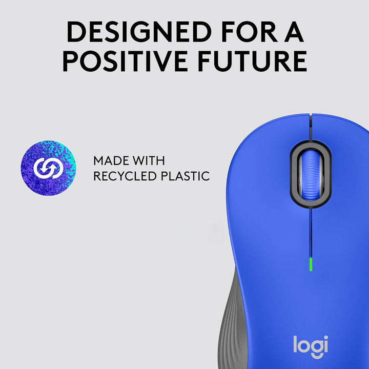 Logitech Signature M550 L - Mouse inalámbrico de tamaño completo, p...