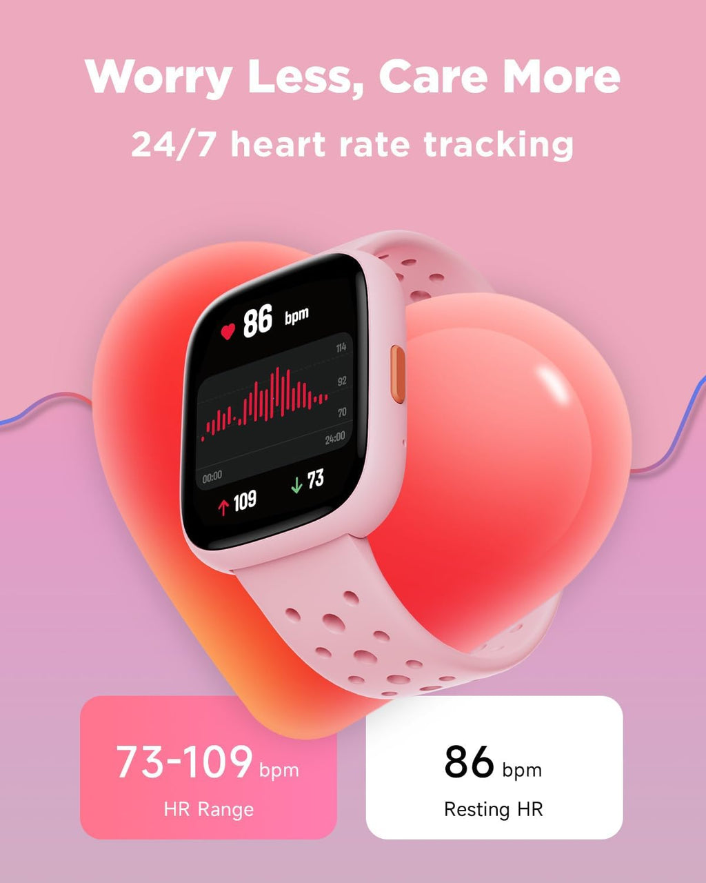 BIGGERFIVE Reloj inteligente para niños, no necesita teléfono
