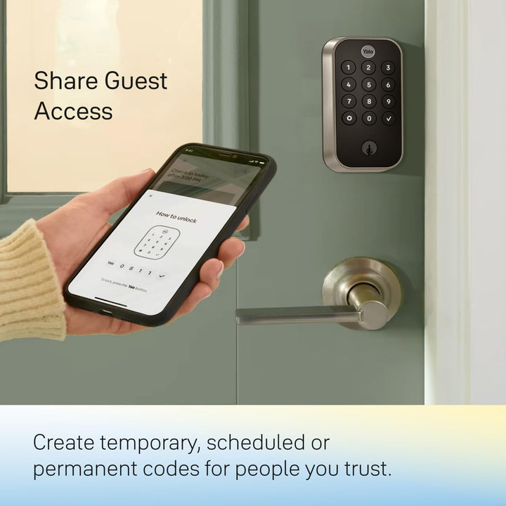Yale Security Assure Lock 2 Cerrojo, Cerradura Inteligente de Puert...