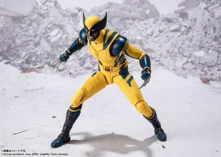 TAMASHII Nations - Deadpool &amp; Wolverine - Wolverine, Figura de...