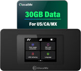 GlocalMe DuoTurbo - Dispositivo de punto de acceso móvil 4G con 30...