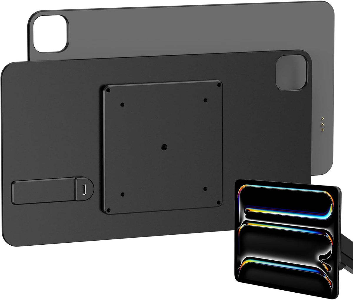 Soporte VESA para iPad Pro de 13 pulgadas con panel de carga magnético