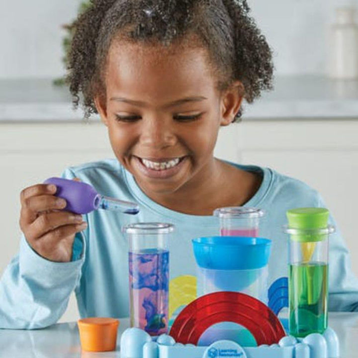 Recursos de aprendizaje Rainbow Reactions Laboratorio de ciencias p...