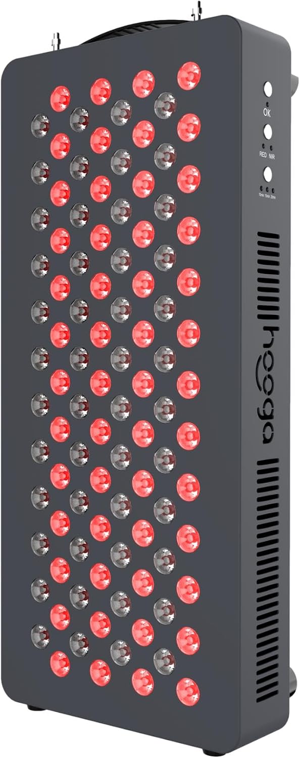 Terapia de luz roja por Hooga, 660nm 850nm, terapia de luz LED cerc...