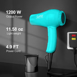 Dreyr Mini - Secador de pelo plegable de viaje ligero de doble volt...