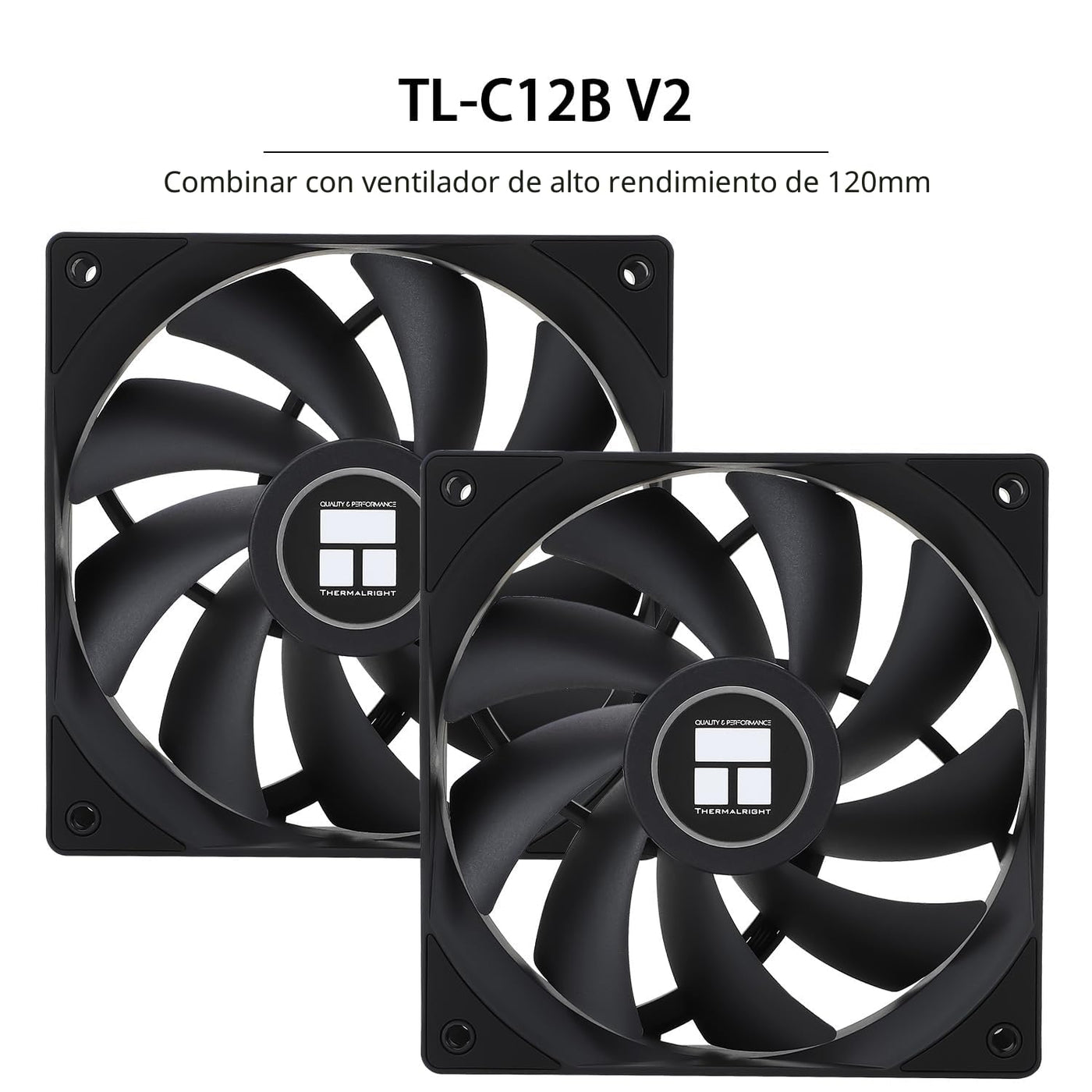 Thermalright Phantom Spirit 120 SE - Enfriador de aire negro para C...