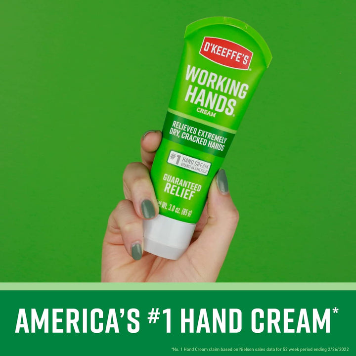O'Keeffe's Working Hands - Crema de manos (tubo de 3 oz) y...
