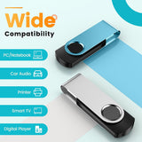 Kepmem Paquete de 10 Memorias USB de 32GB, Stick USB 2.0, Memorias...