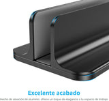 OMOTON Soporte Vertical para Laptop, Soporte de Escritorio de Alumi...