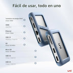 uni, 27-23, hub USB 3.0