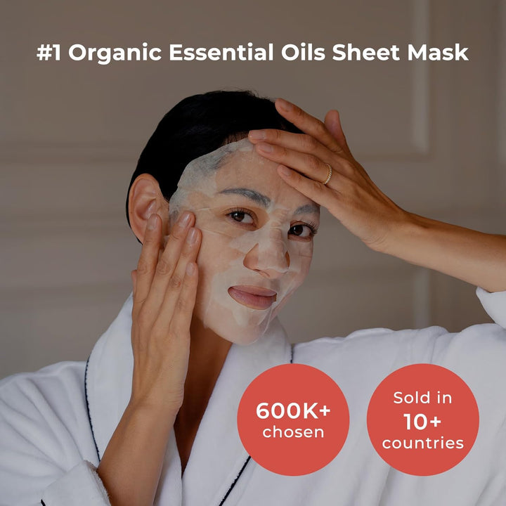 INNA ORGANIC Máscara de hoja \u2013 Equilibrio y control de aceite,...