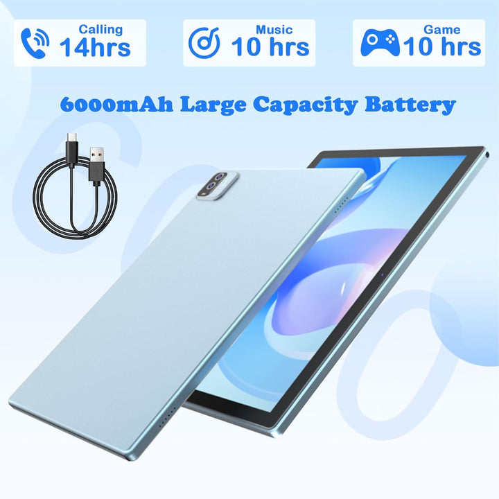 IWEGGO Tablet Android 15, 10 pulgadas, 12 GB RAM+64 GB ROM+1 TB exp...