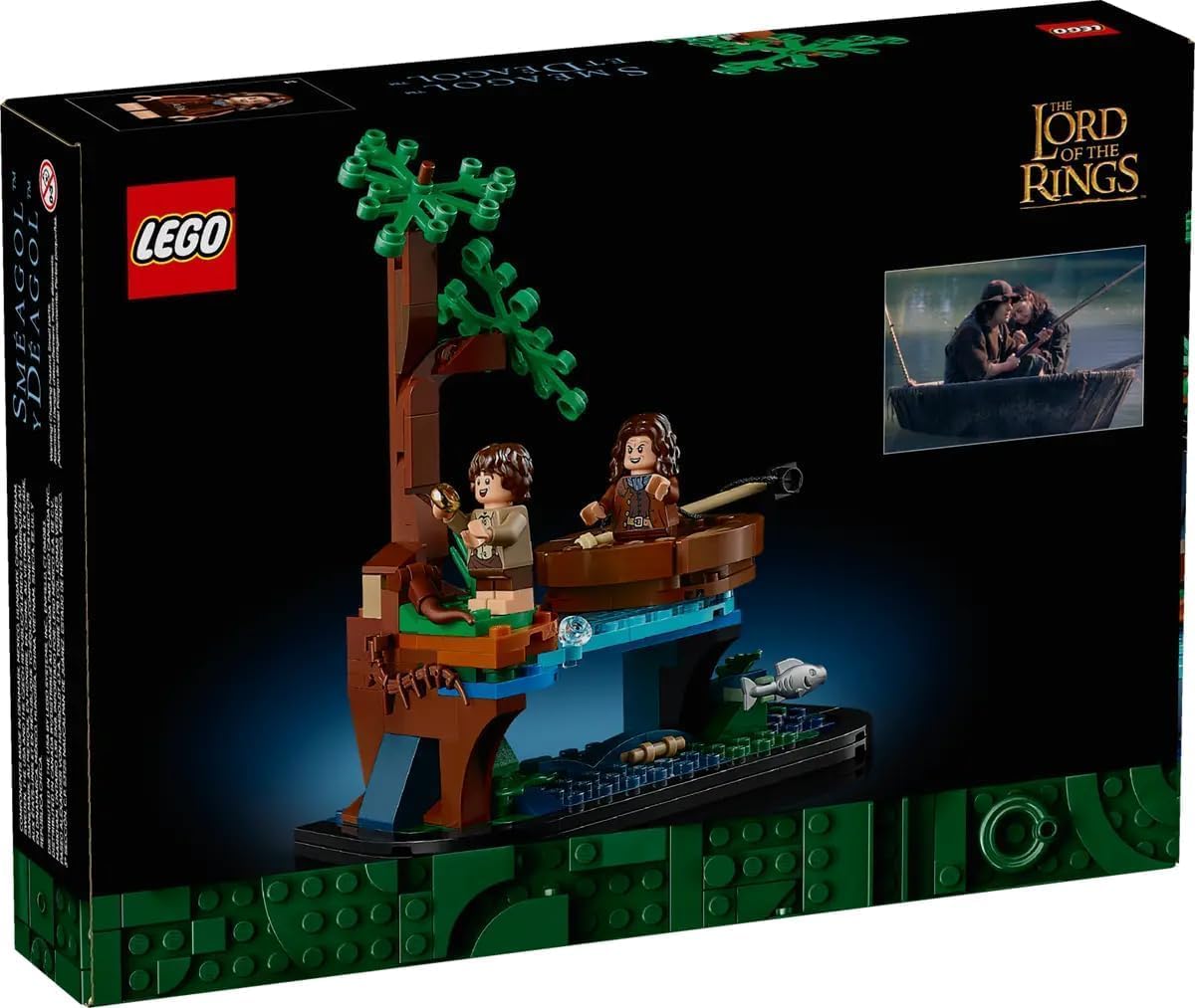 LEGO Iconos El Señor de los Anillos: Sméagol &amp; Déagol (40761)