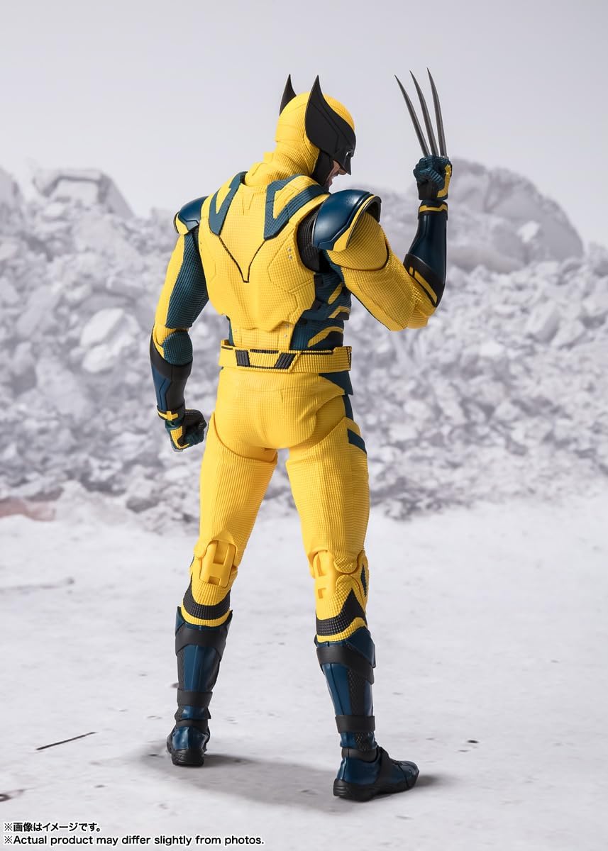 TAMASHII Nations - Deadpool &amp; Wolverine - Wolverine, Figura de...
