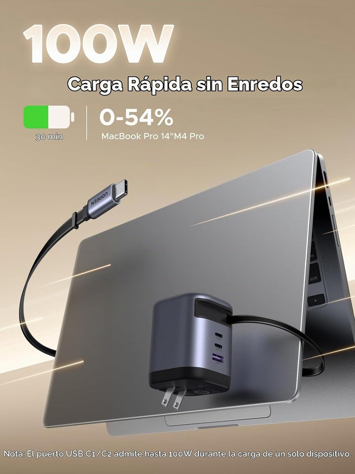 UGREEN Nexode Power Bank Bundle con Nexode 100W GaN USB C cargador...