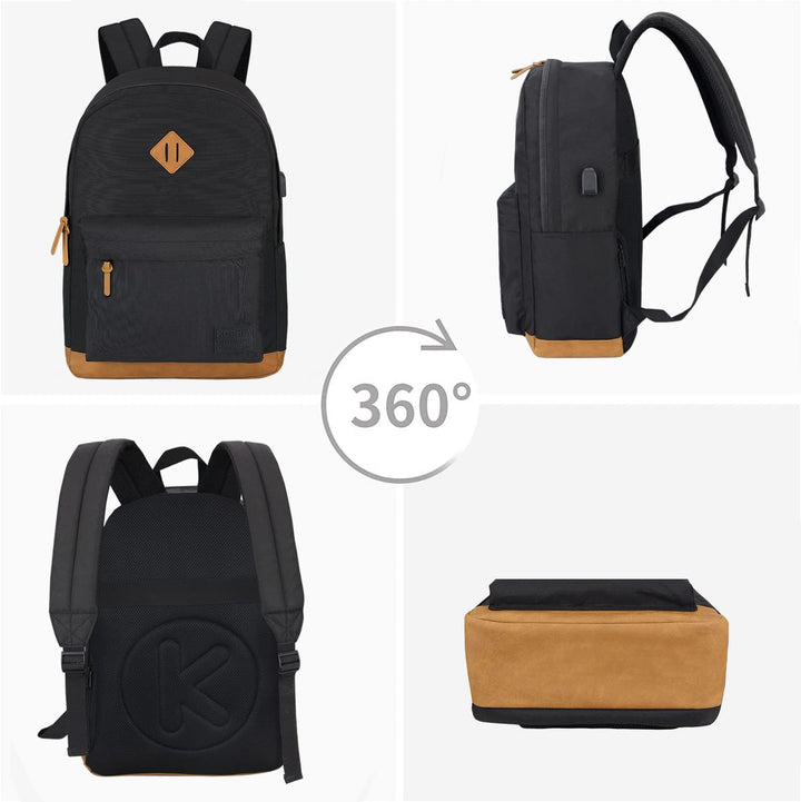 KOPHLY Mochila Grande de Equipaje de Mano para Portátil para Viajes...