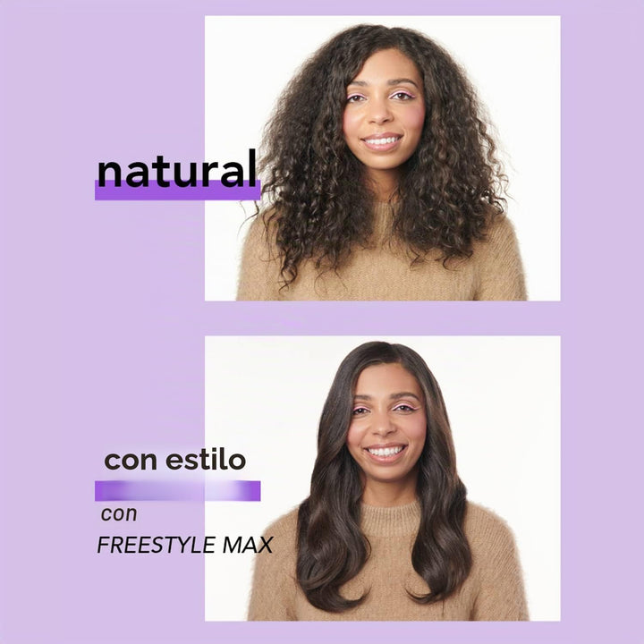 Instyler Freestyle Max - Cepillo redondo calentado con plancha alis...