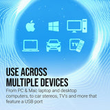 PNY Unidad flash USB 3.0 Turbo Attaché 3 de 64 GB, color plateado (...