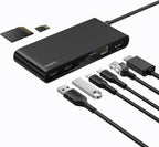 Belkin, INC024ttBK-BX, hub USB 3.0 de 8 puertos, alimentado