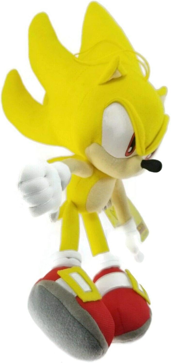 Great Eastern GE-8958 Sonic The Hedgehog Plush - Super Sonic, 12 pu...