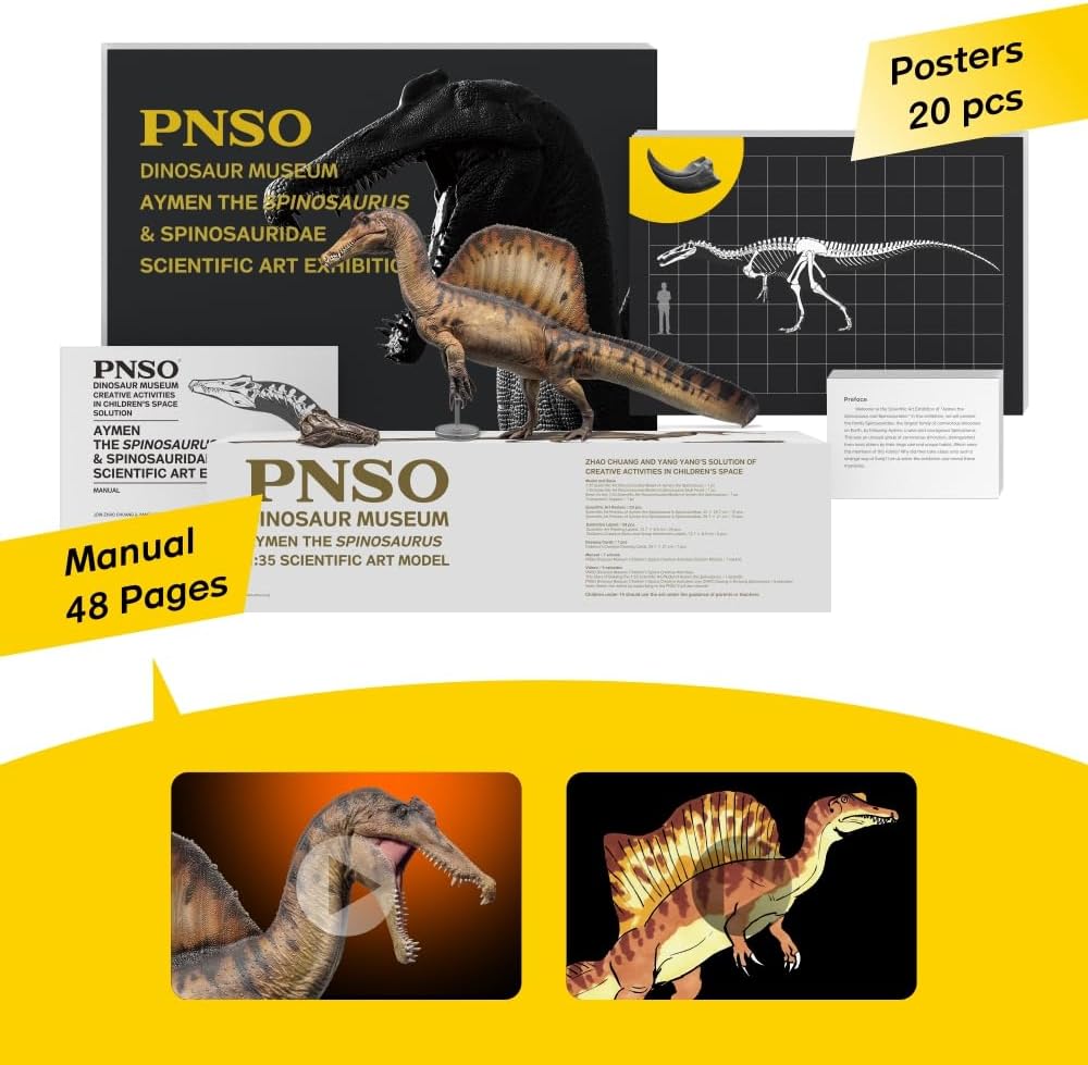 Serie de Museos de Dinosaurios de la PNSO: Aymen el Spinosaurus