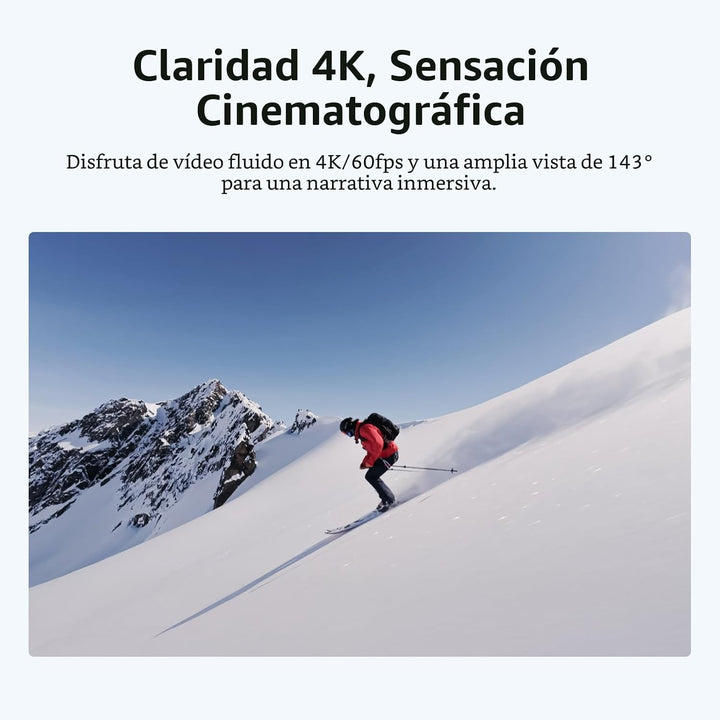 DJI Osmo Nano Standard Combo (128GB) - Cámara pequeña de vlogging d...