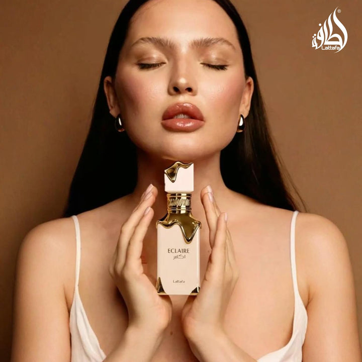Lattafa Eclair - Vainilla, Caramelo, Dulce, Floral - Eau de Parfum...