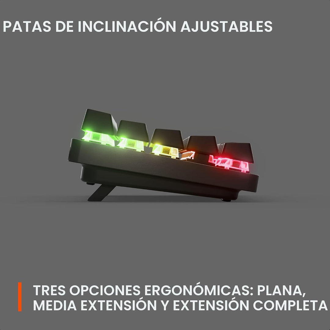 SteelSeries Teclado inalámbrico Apex Pro Mini - Diseño del 60% - Om...