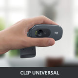 Logitech C270 - Webcam para computadora de sobremesa o portátil (pa...