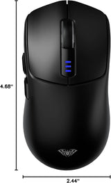 AULA SC580 Ratón Inalámbrico para Juegos, Ratón de Juego Tri-Modo 2...