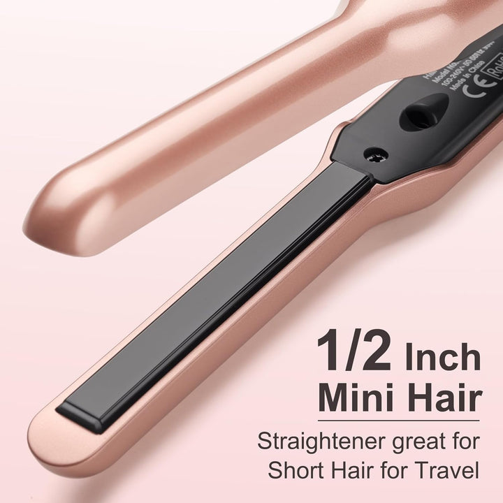 JAETON Plancha plana pequeña de 3\/10 pulgadas para rizador de pelo...