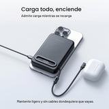 EF ECOFLOW Rapid Mag Power Bank, Qi2.2 25W MagSafe, cargador portát...