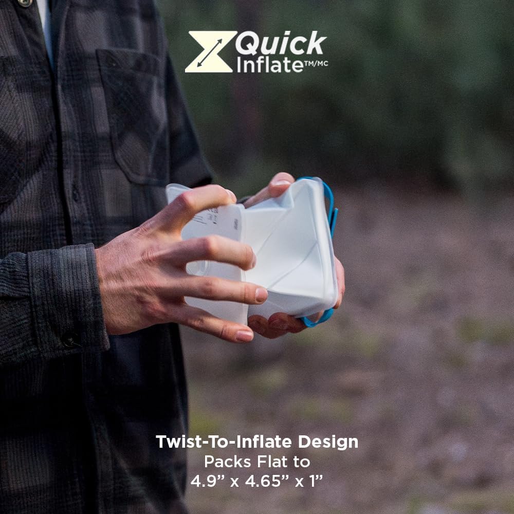 LuminAID Nova Colors - Linterna solar inflable LED para acampar