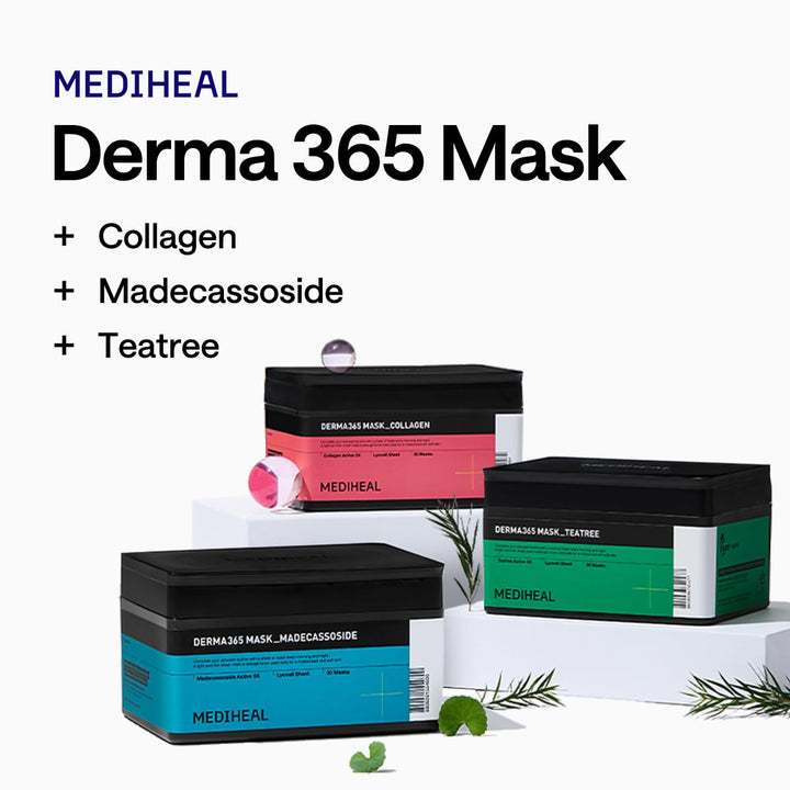 Mediheal Derma 365 Teetree Mask (30 máscaras) \u2013 Mascarilla dia...