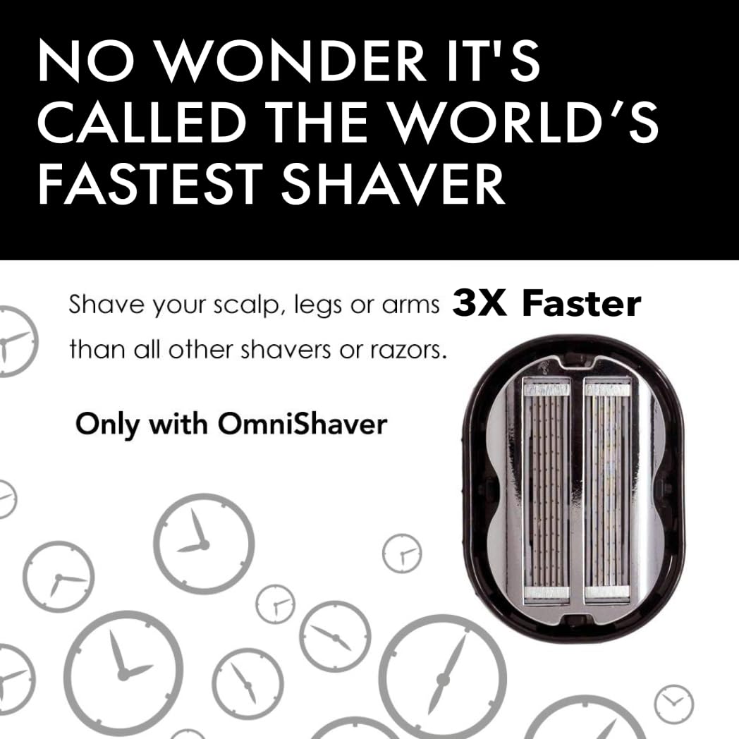 Omnishaver - Afeitadoras bidireccionales prémium para hombres y muj...