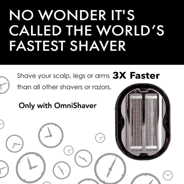 Omnishaver Premium - La forma más rápida de afeitar la cabeza, las...