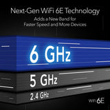 NETGEAR Router WiFi 6E de tres bandas Nighthawk (RAXE300) - Caracte...