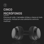 Raycon The Essential - Auriculares Bluetooth con 3 modos ANC, color negro