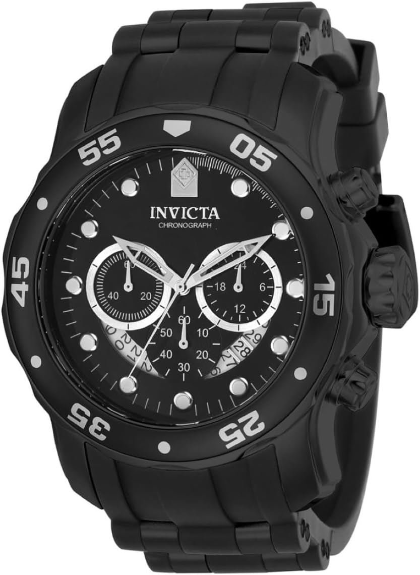 Invicta Reloj 'Pro Diver' de cuarzo de acero inoxidable y silicona para hombre