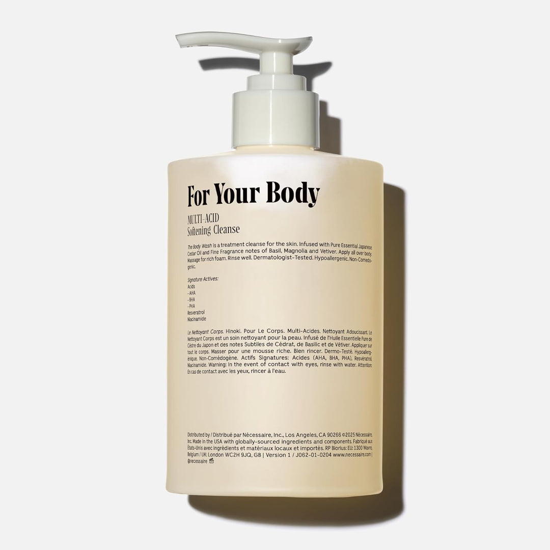 Nécessaire The Body Wash Hinoki. Jabón corporal natural para mujere...