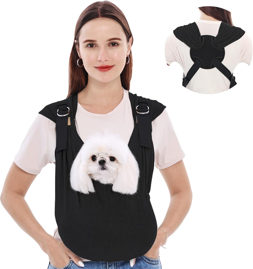 Supet Transportador de perro para mascotas pequeñas, mochila frontal