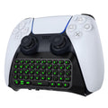 Teclado MoKo para controlador PS5 con retroiluminación verde