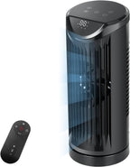Ventilador de torre personal para dormitorio, ventilador de mesa de...