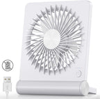 Koonie Ventilador USB, ventilador de escritorio pequeño ultra silen...