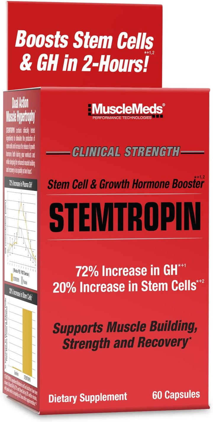 MuscleMeds STEMTROPIN - Refuerzo de células madre y factor de creci...