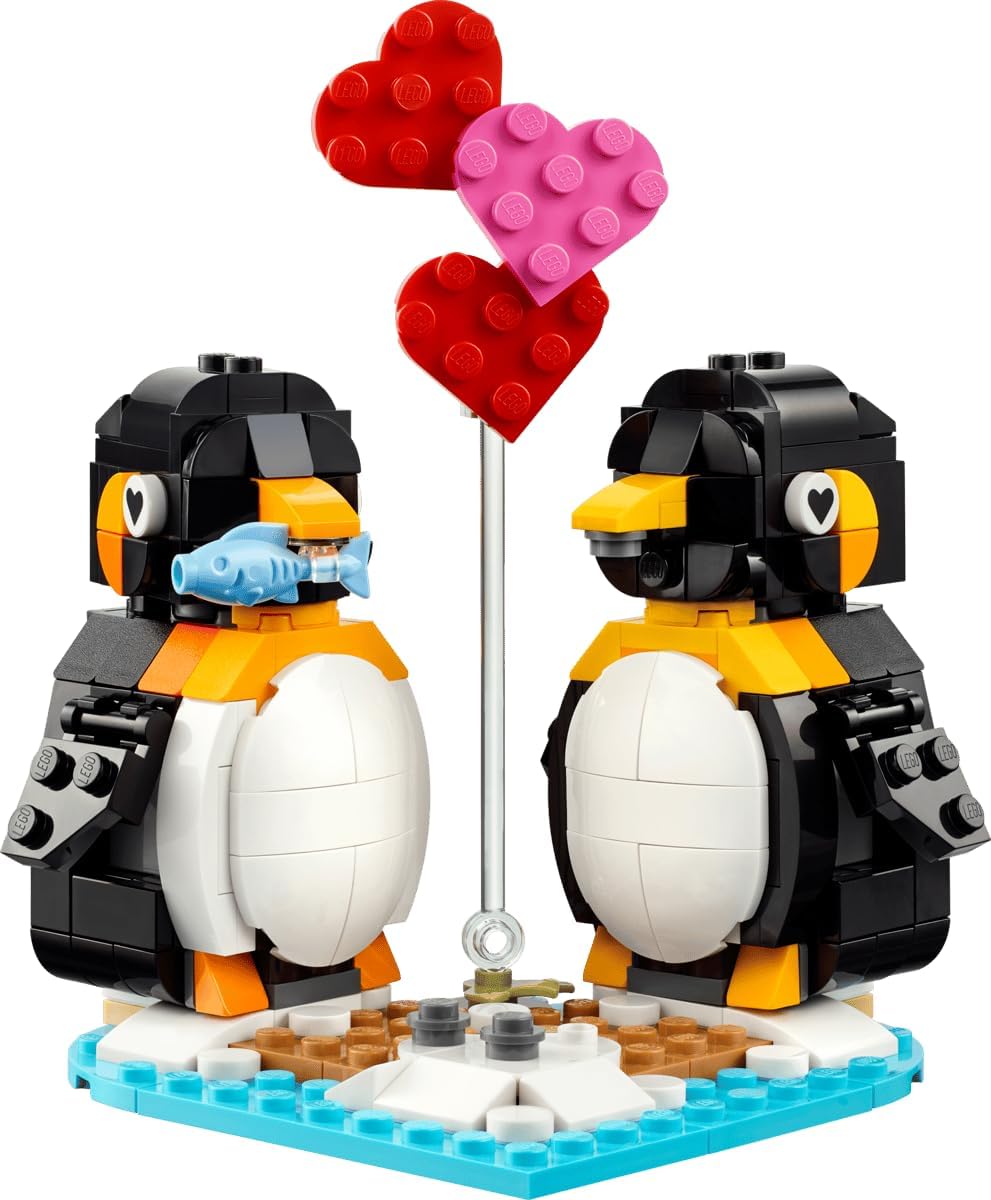 LEGO Juego de construcción Penguins in Love \u2013 Modelo de exhibi...